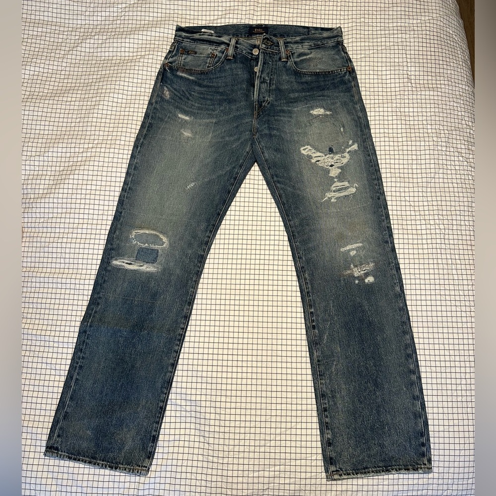 Men's Polo Ralph Lauren Classic Fit Distressed Jeans 30x30